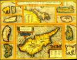 Map of Cyprus year 1608