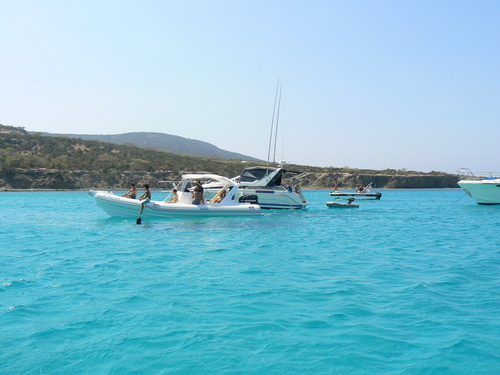 Акамас. Голубая лагуна. Blue lagoon