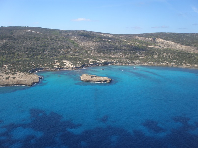 Акамас. Голубая лагуна. Blue lagoon