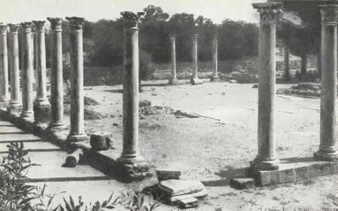 Палестра  гимнасия в Саламине. IV в. н. э.