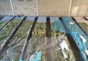 Подготовка макета: линии столов