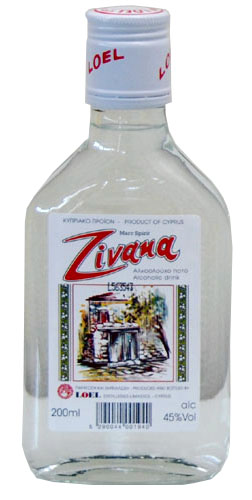 Зивания. Водка Кипра