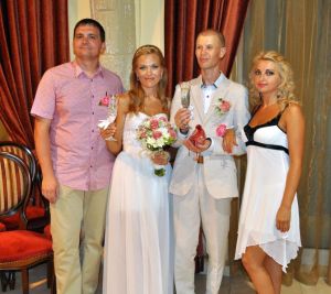 Евгения и Сергей и свидетели
