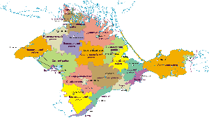 Карта Крыма
