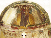 Римская базилика, украшенная фресками